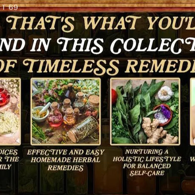 1000+ Herbal Remedies Holistic Health Guide the Holistic Home Apothecary Book: Natural Healing Guide
