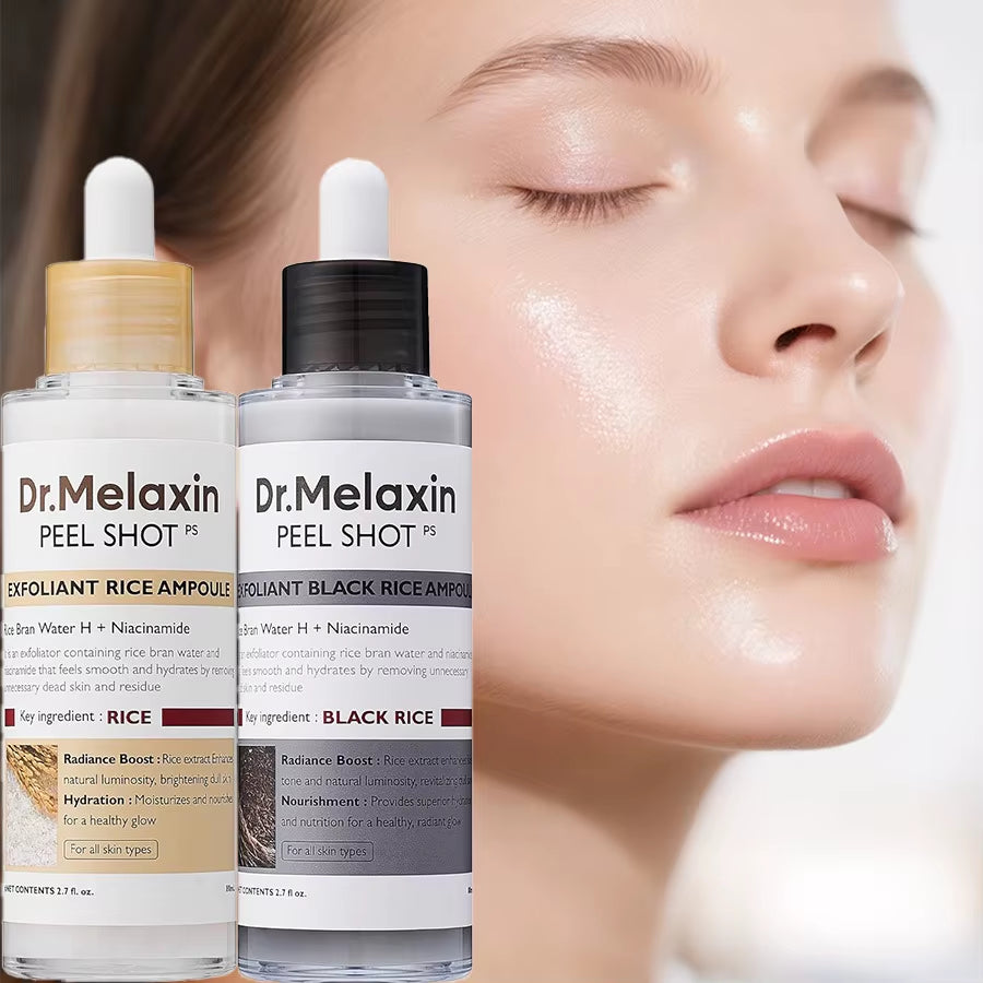 Peel Shot Glow, Black Rice Peeling Ampoule