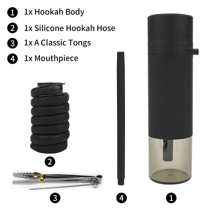 Portable Arabic Hookah - Car Shisha for Indoor & Outdoor Sets