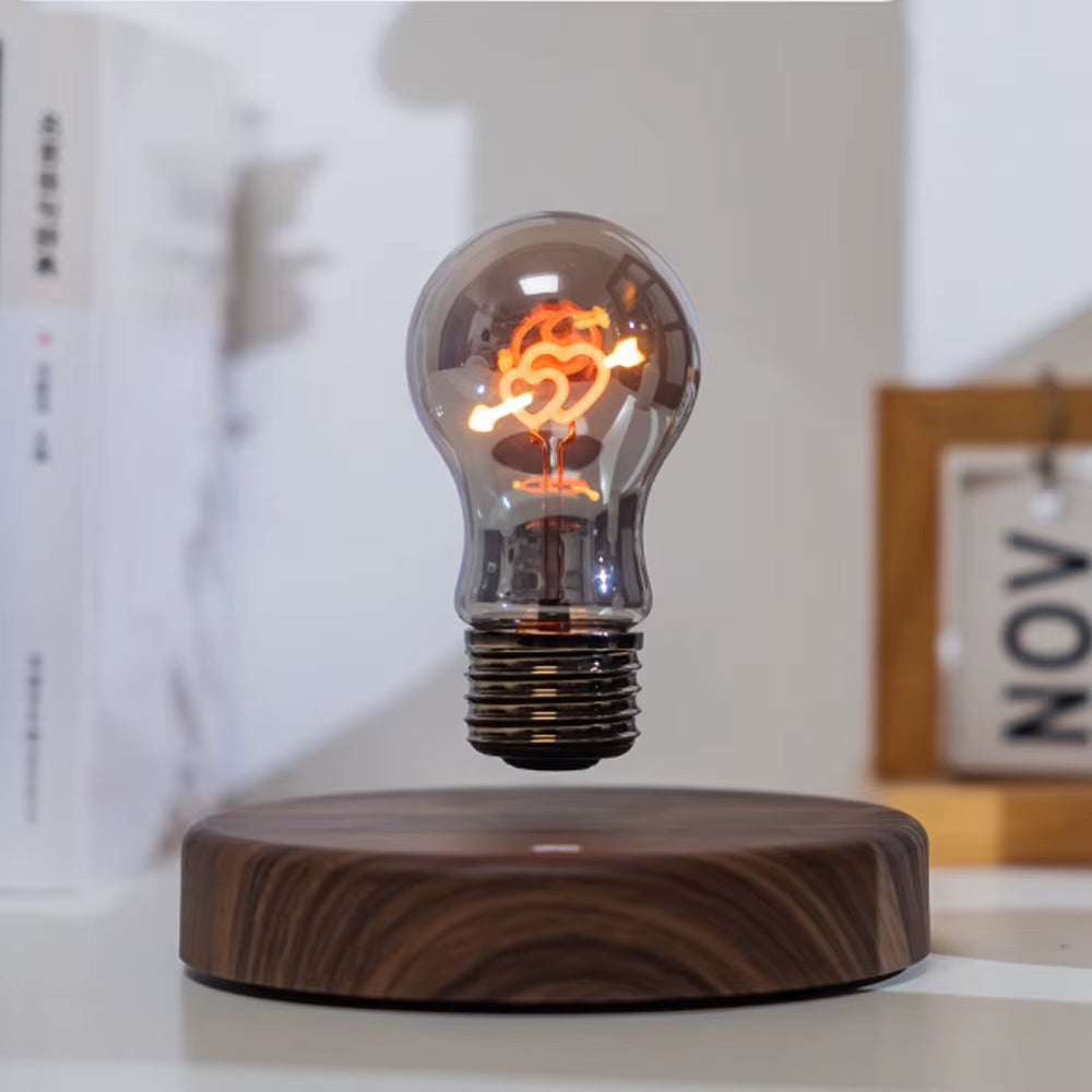 Novelty Levitating Moon Night Light 360° Rotation Magnetic Floating