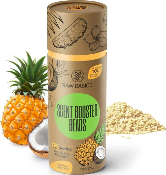 Laundry Scent Boosters with Tropical Aroma Washer Beads and Deodorizer Fragrance Essentials 