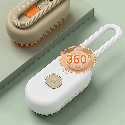  3 in 1 Electric Spray Cat Hair Brush 