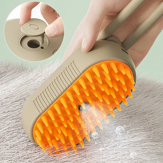  3 in 1 Electric Spray Cat Hair Brush 