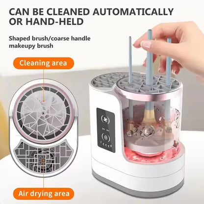 3 in 1 Electric Makeup Brush Cleaner Machine 