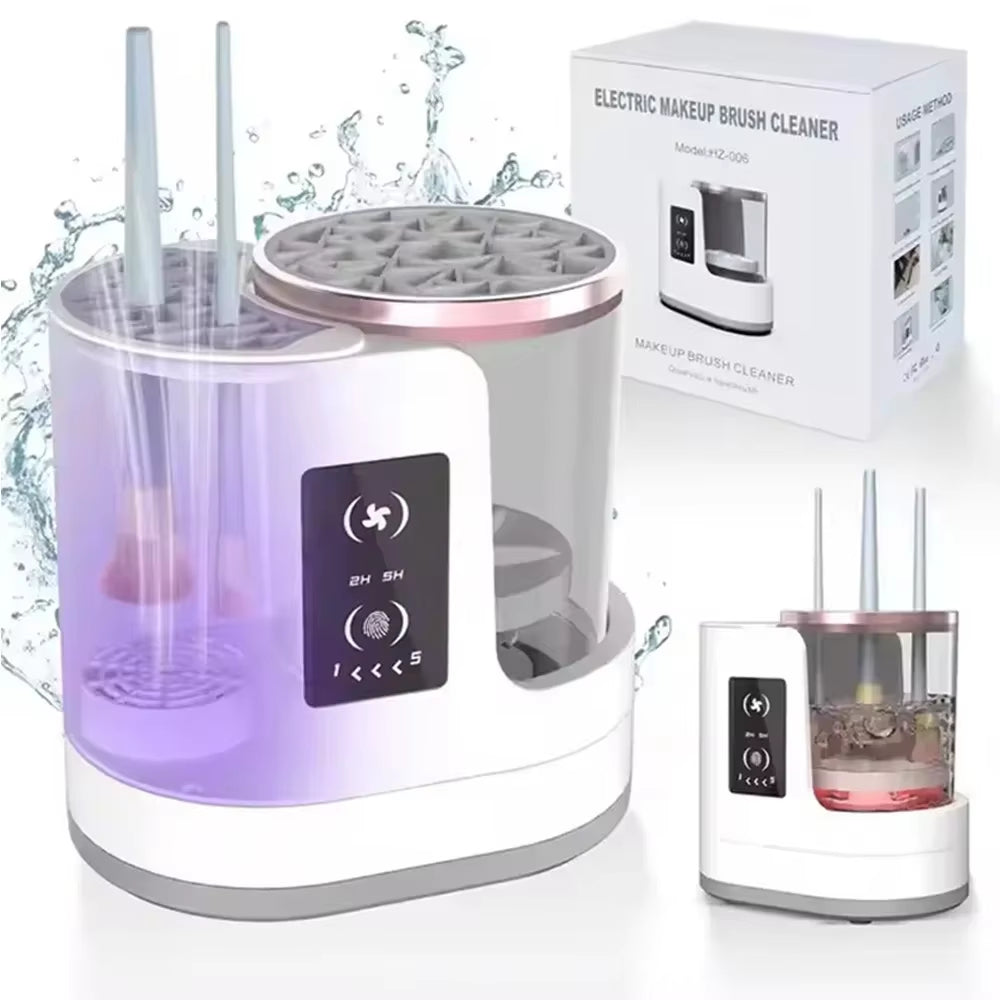 3 in 1 Electric Makeup Brush Cleaner Machine 